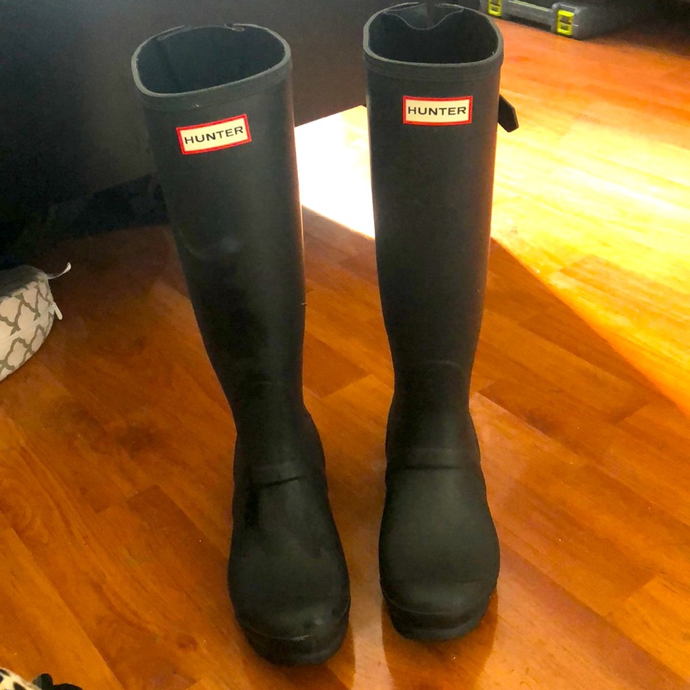 Hunter women’s original tall rain boot